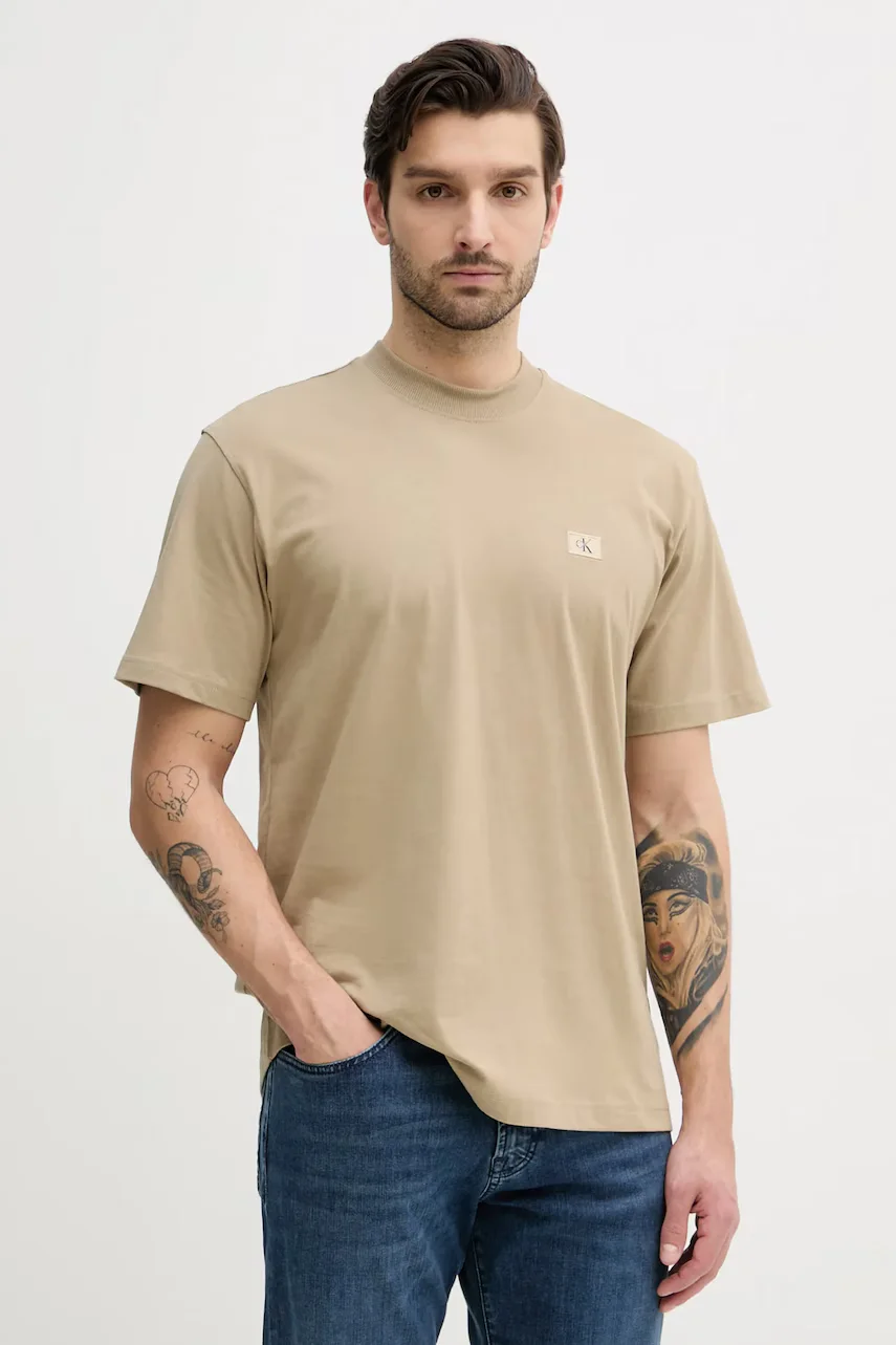 CALVIN KLEIN JEANS Памучна тениска