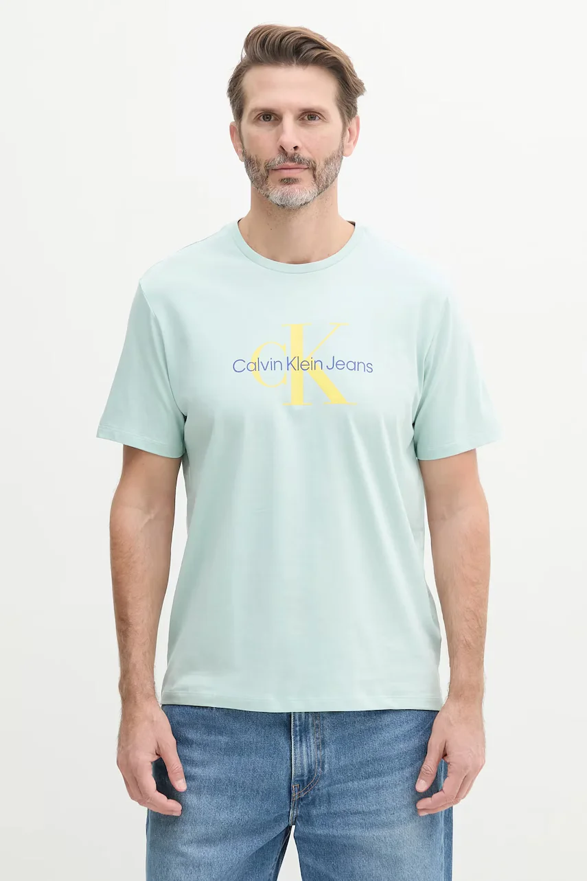 CALVIN KLEIN JEANS Памучна тениска