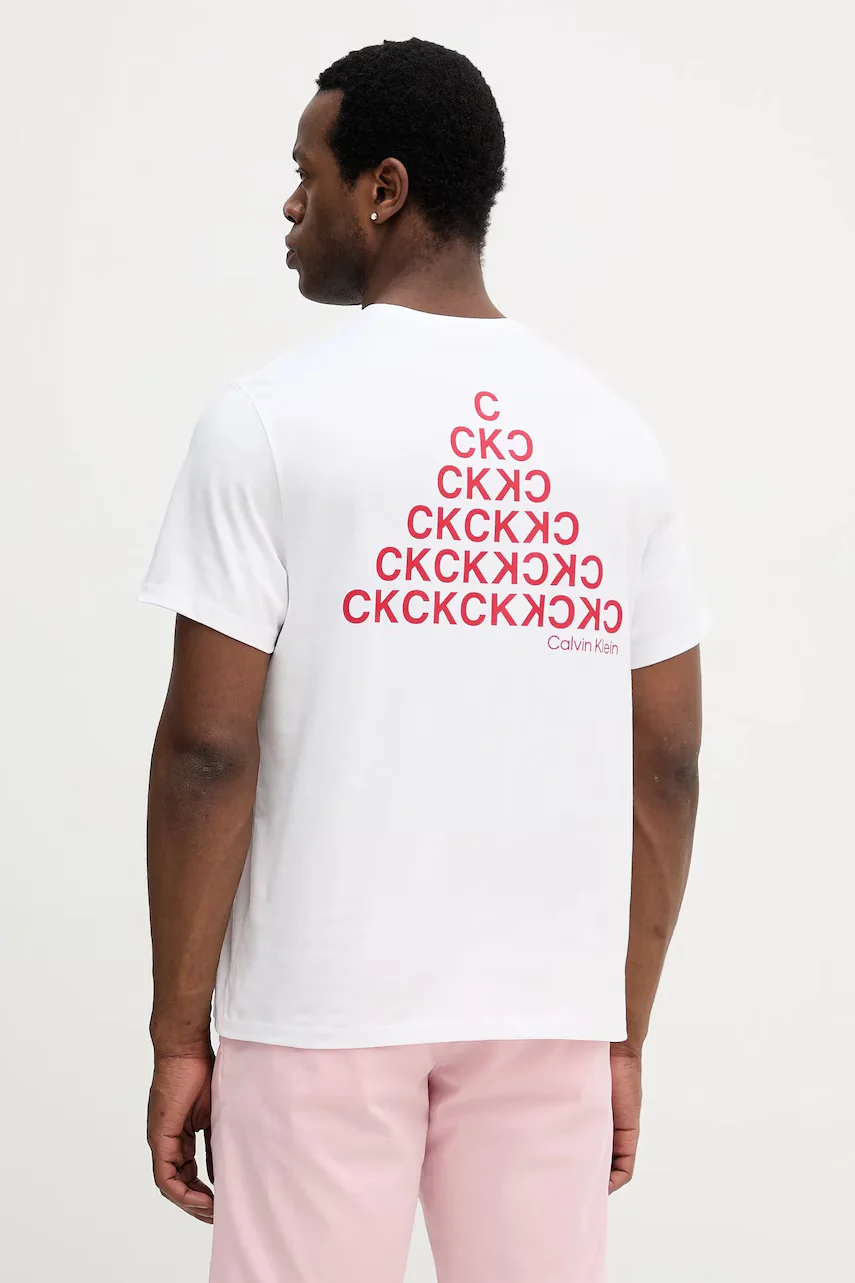 CALVIN KLEIN JEANS Памучна тениска