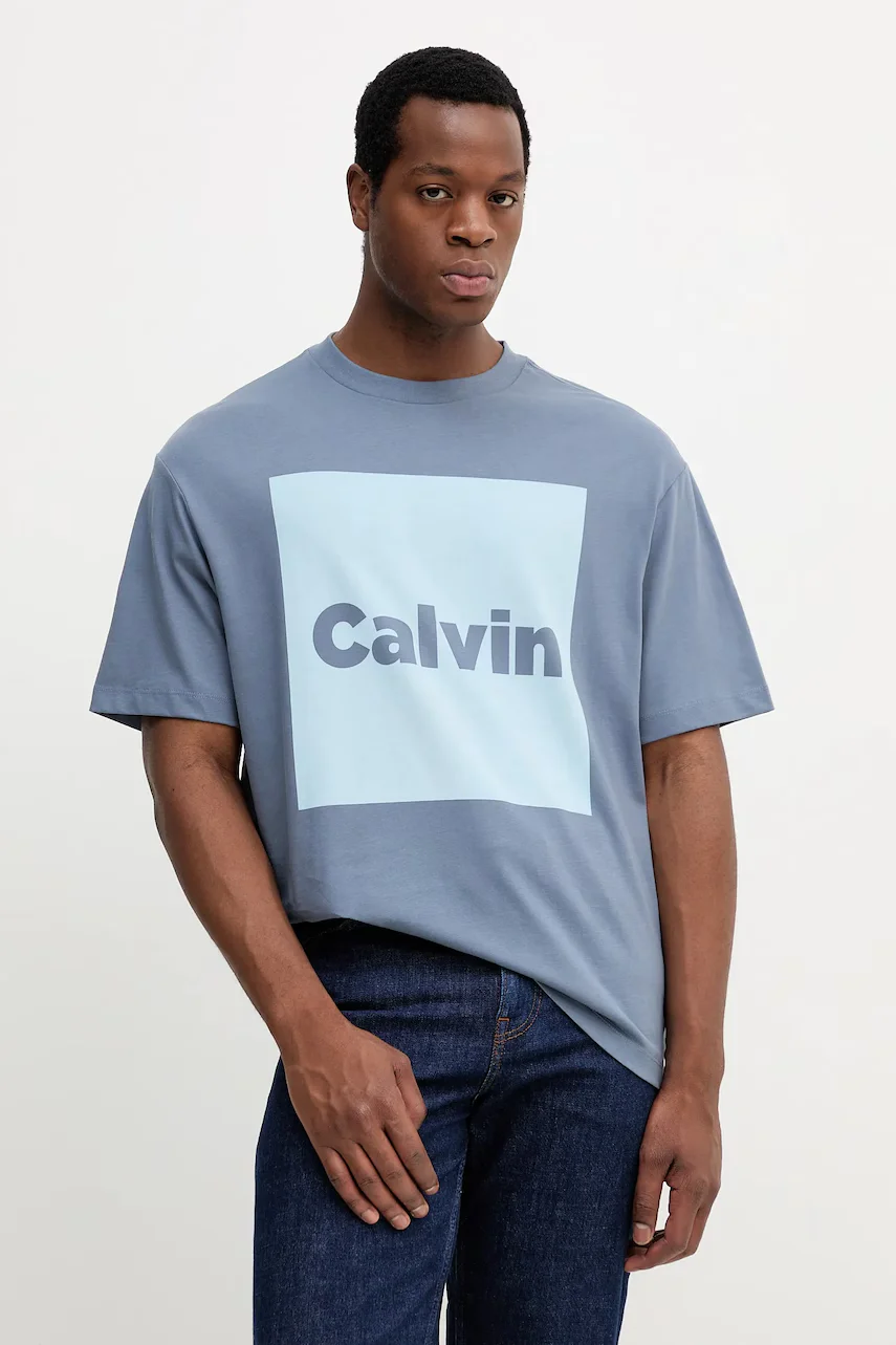 CALVIN KLEIN JEANS Памучна тениска