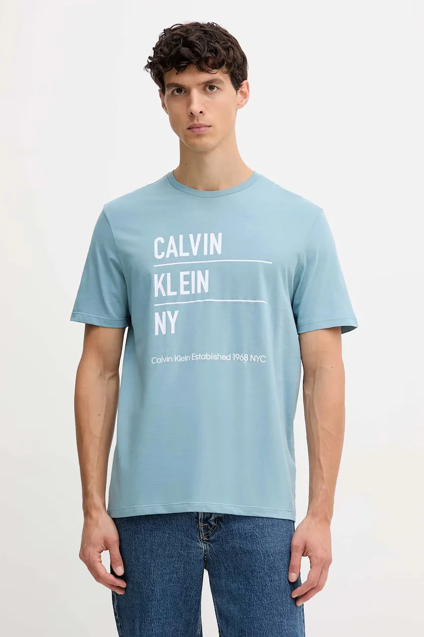 CALVIN KLEIN JEANS Памучна тениска