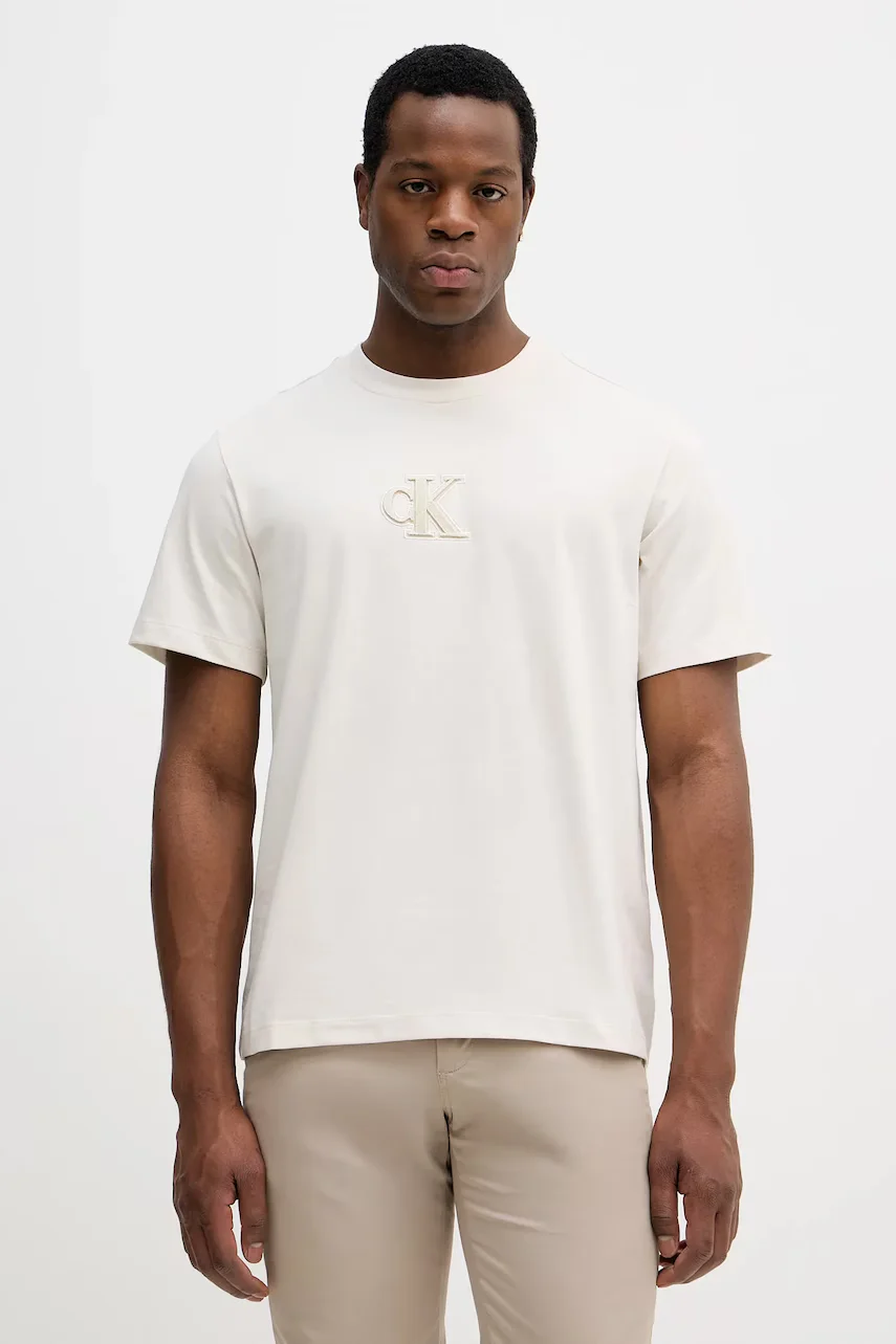 CALVIN KLEIN JEANS Памучна тениска