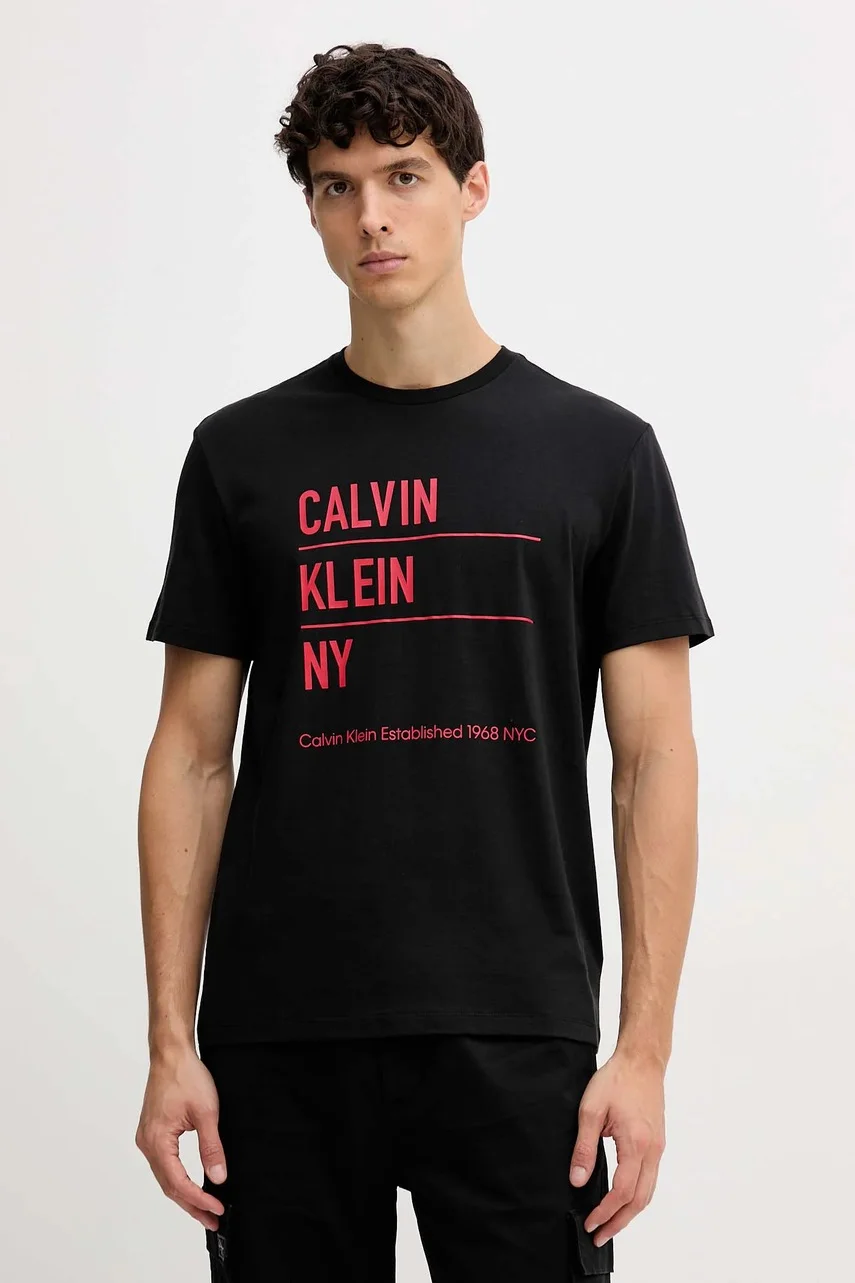 CALVIN KLEIN JEANS Памучна тениска