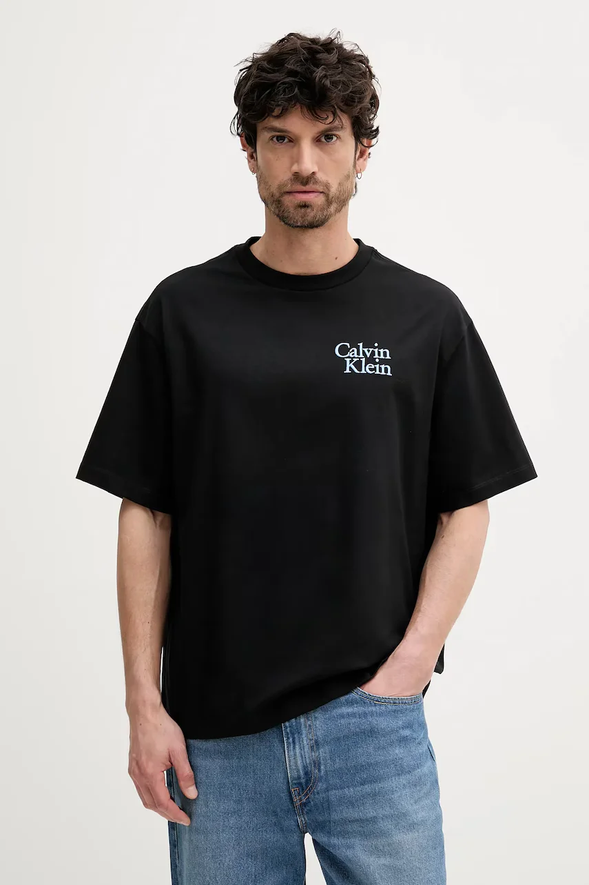CALVIN KLEIN JEANS Памучна тениска