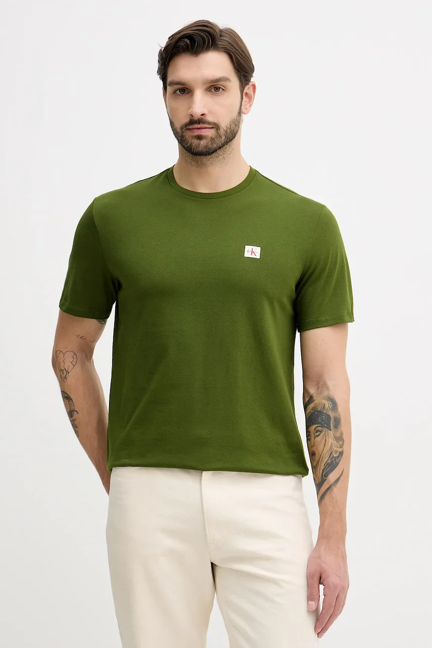 CALVIN KLEIN JEANS Памучна тениска