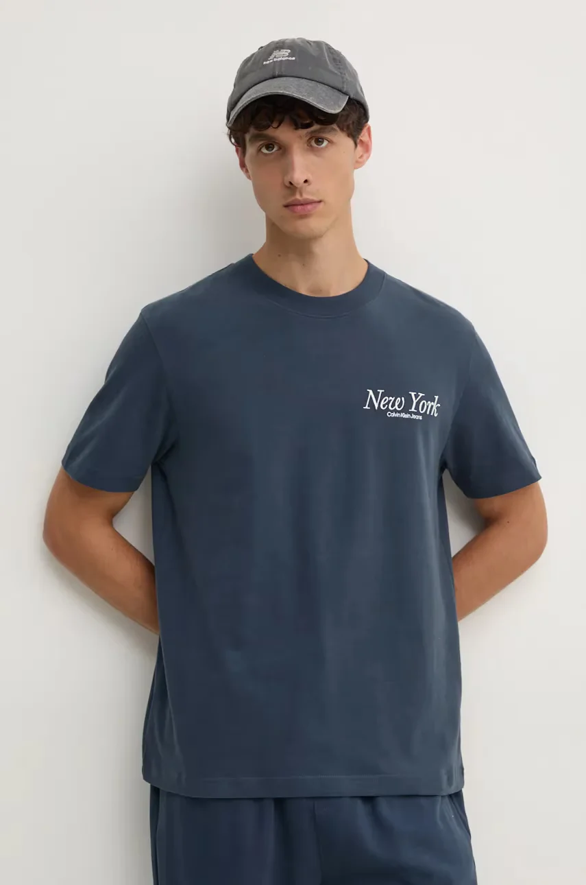 CALVIN KLEIN JEANS Памучна тениска
