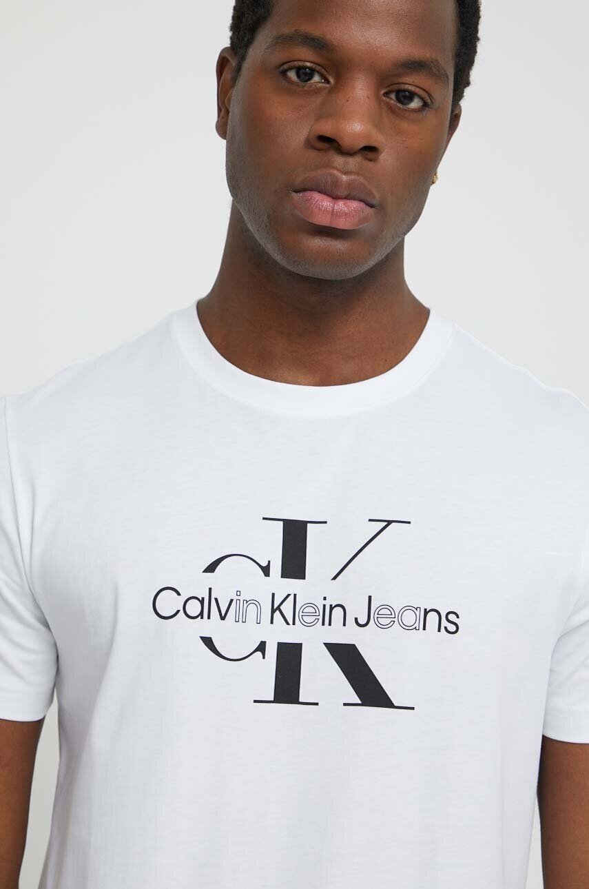 CALVIN KLEIN JEANS Памучна тениска