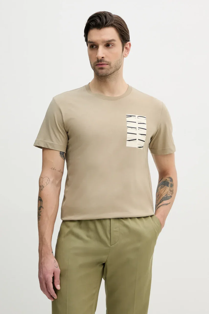 CALVIN KLEIN JEANS Памучна тениска