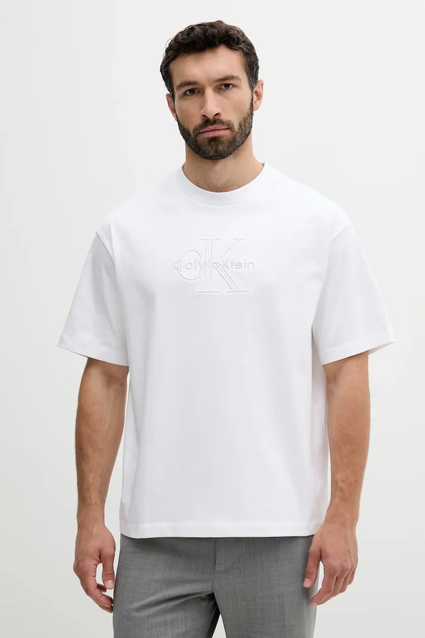 CALVIN KLEIN JEANS Памучна тениска
