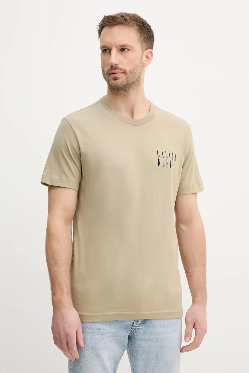 CALVIN KLEIN JEANS Памучна тениска
