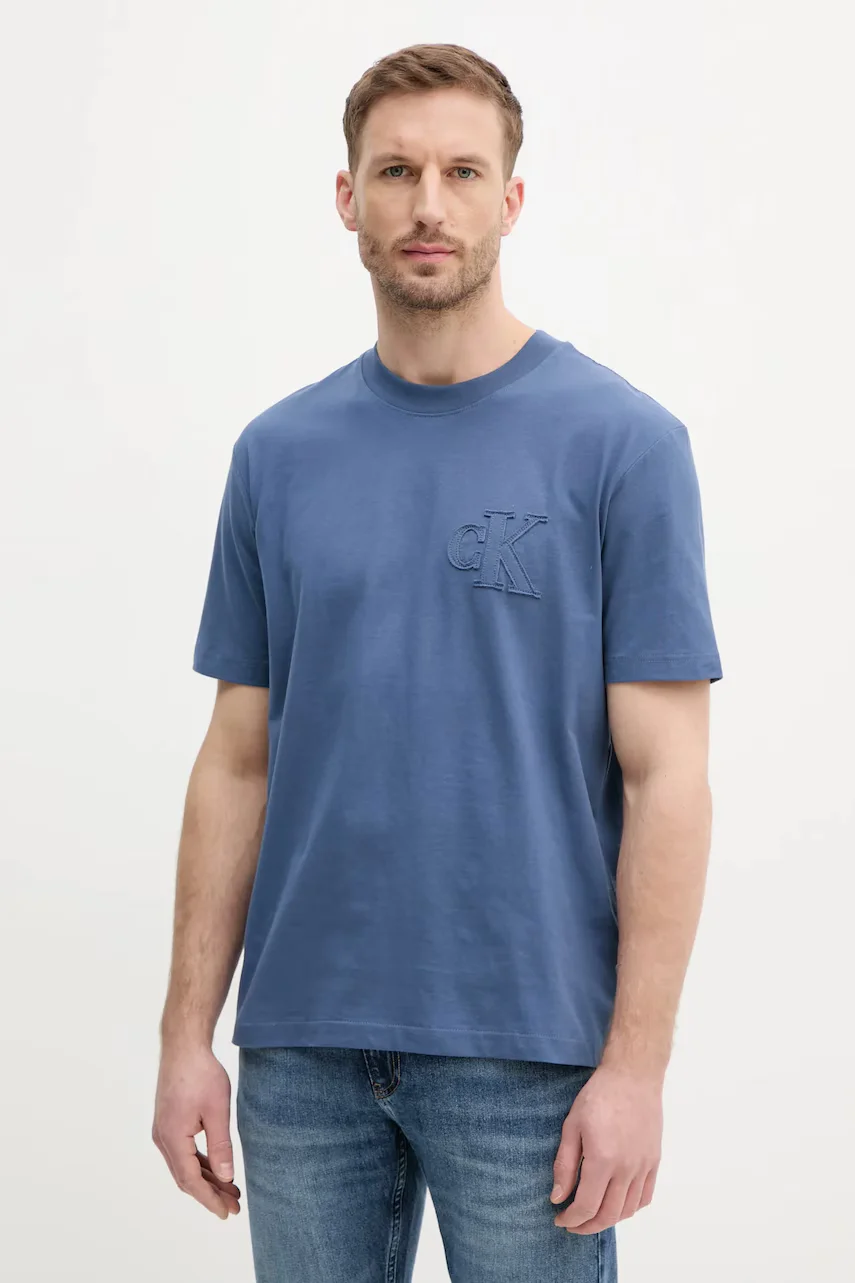 CALVIN KLEIN JEANS Памучна тениска