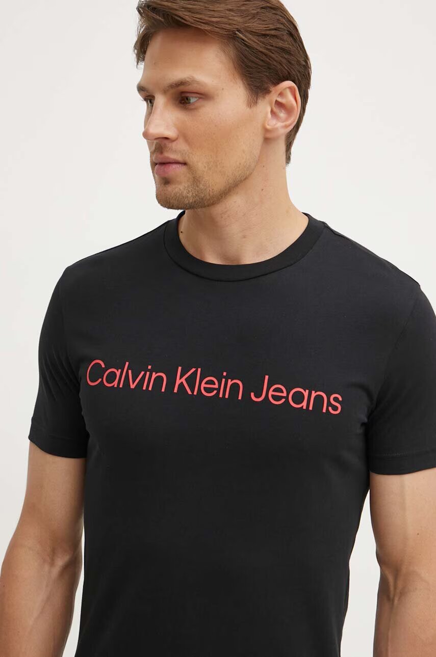 CALVIN KLEIN JEANS Памучна тениска