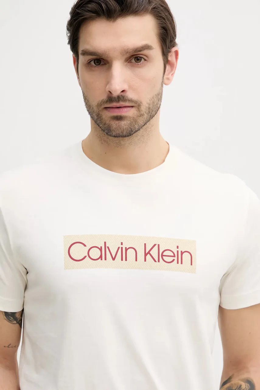 CALVIN KLEIN JEANS Памучна тениска