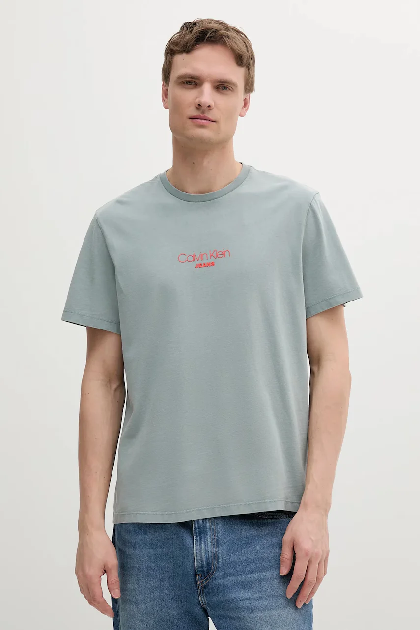 CALVIN KLEIN JEANS Памучна тениска