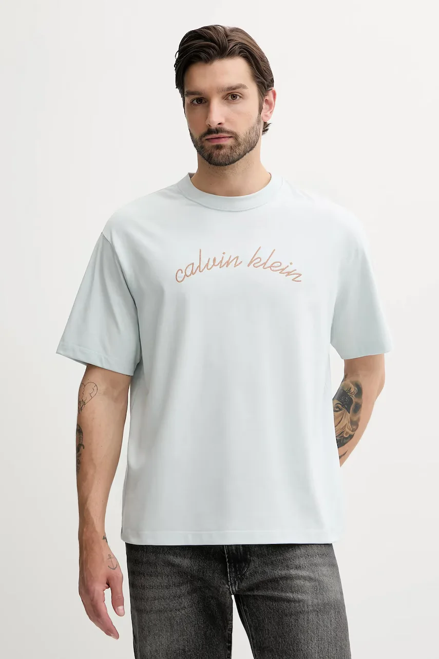 CALVIN KLEIN JEANS Памучна тениска