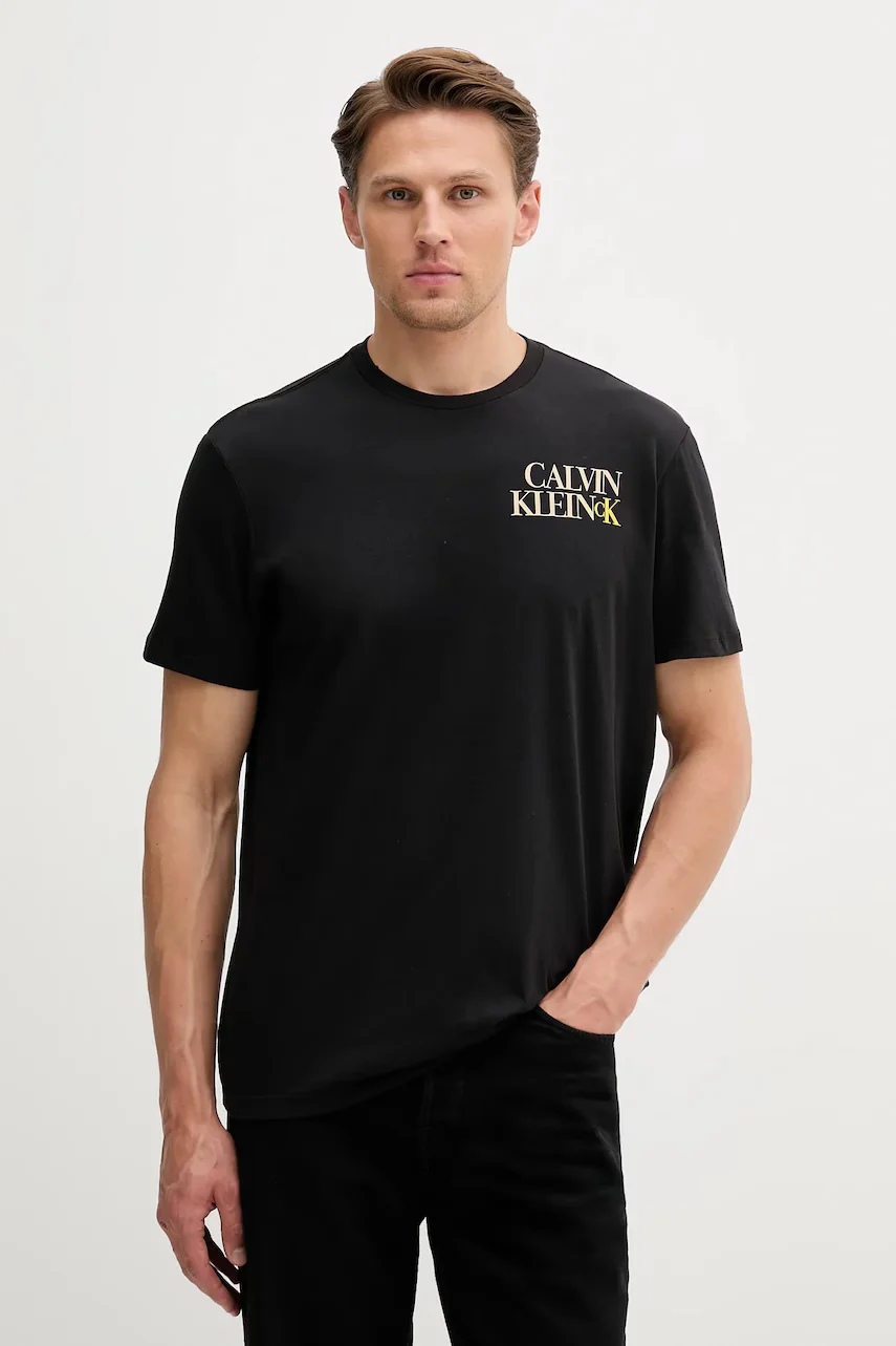 CALVIN KLEIN JEANS Памучна тениска