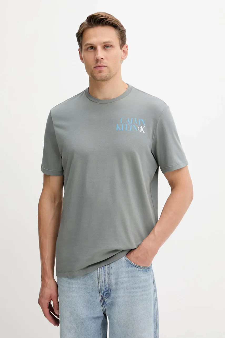 CALVIN KLEIN JEANS Памучна тениска