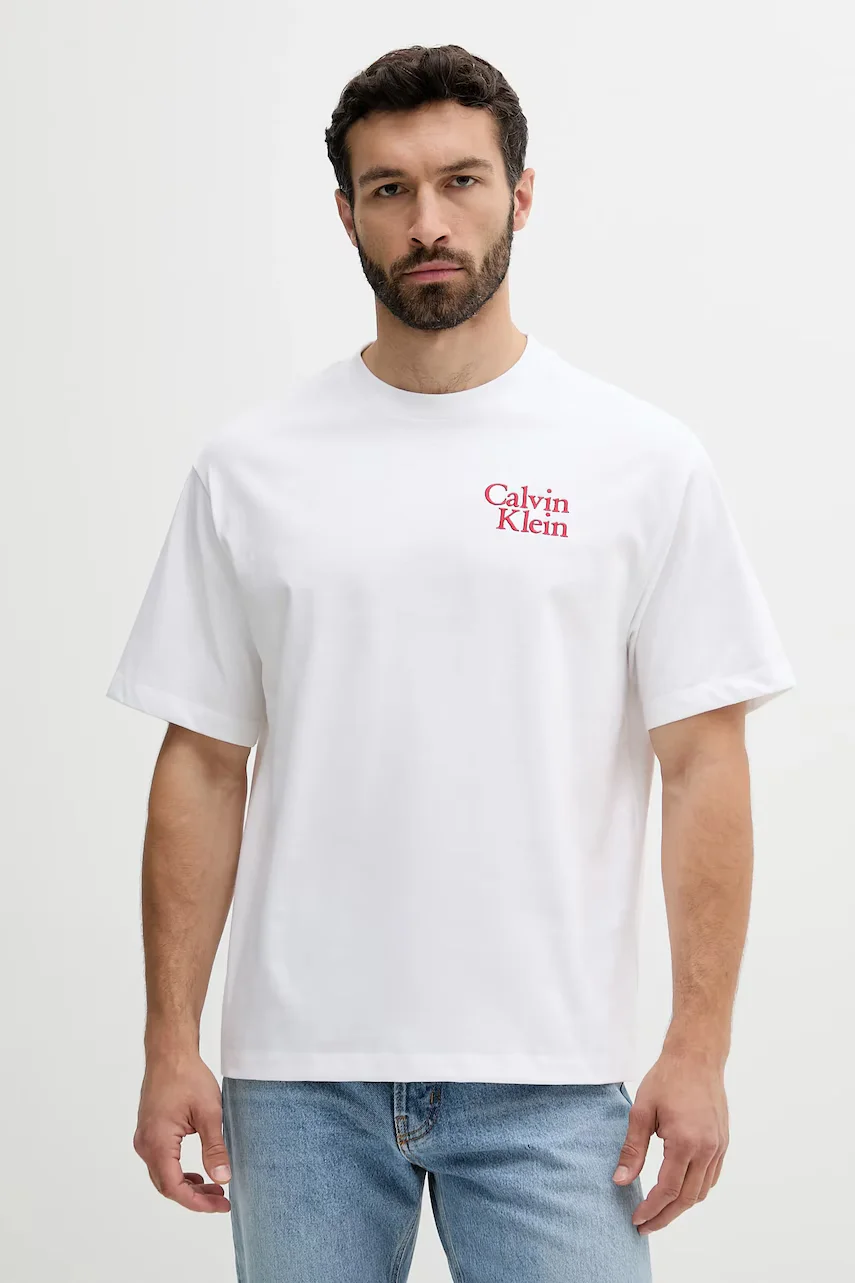 CALVIN KLEIN JEANS Памучна тениска