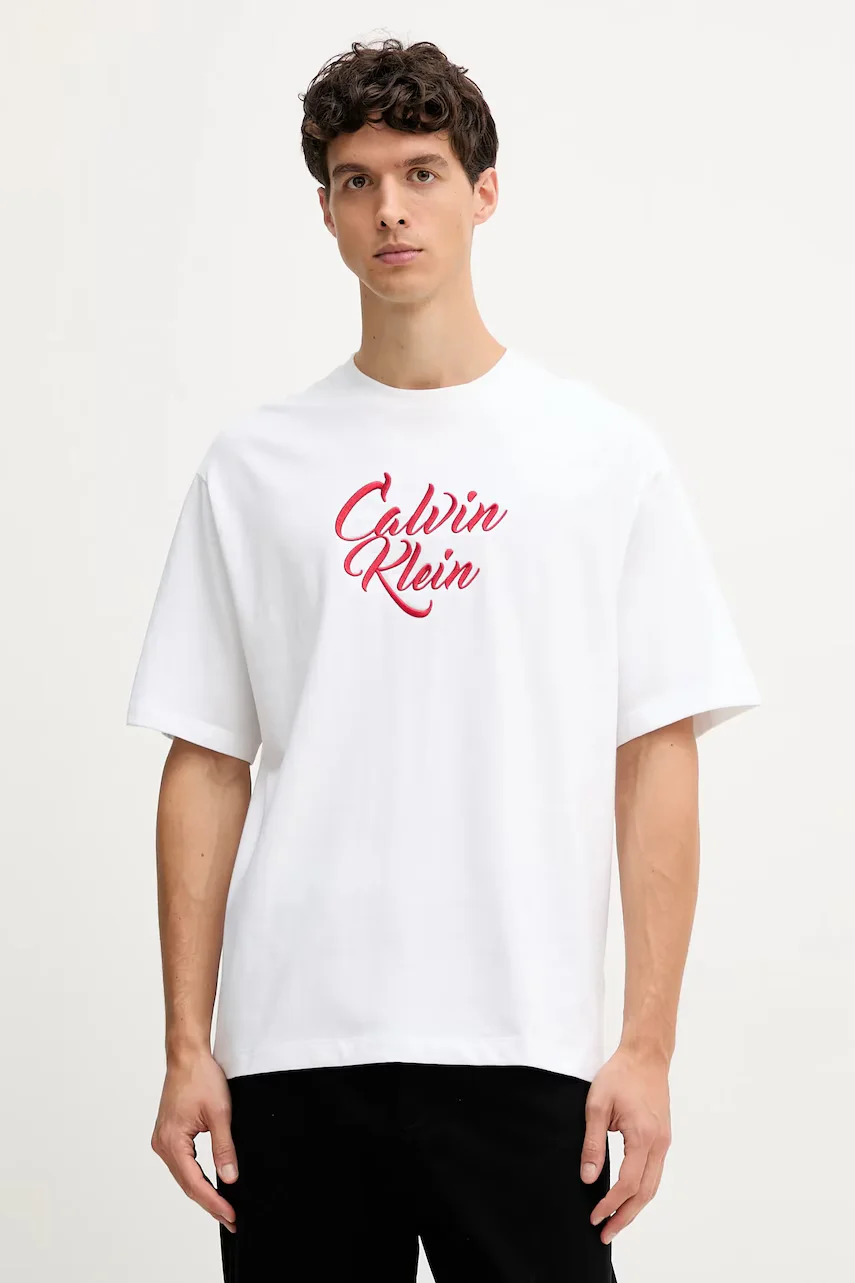 CALVIN KLEIN JEANS Памучна тениска