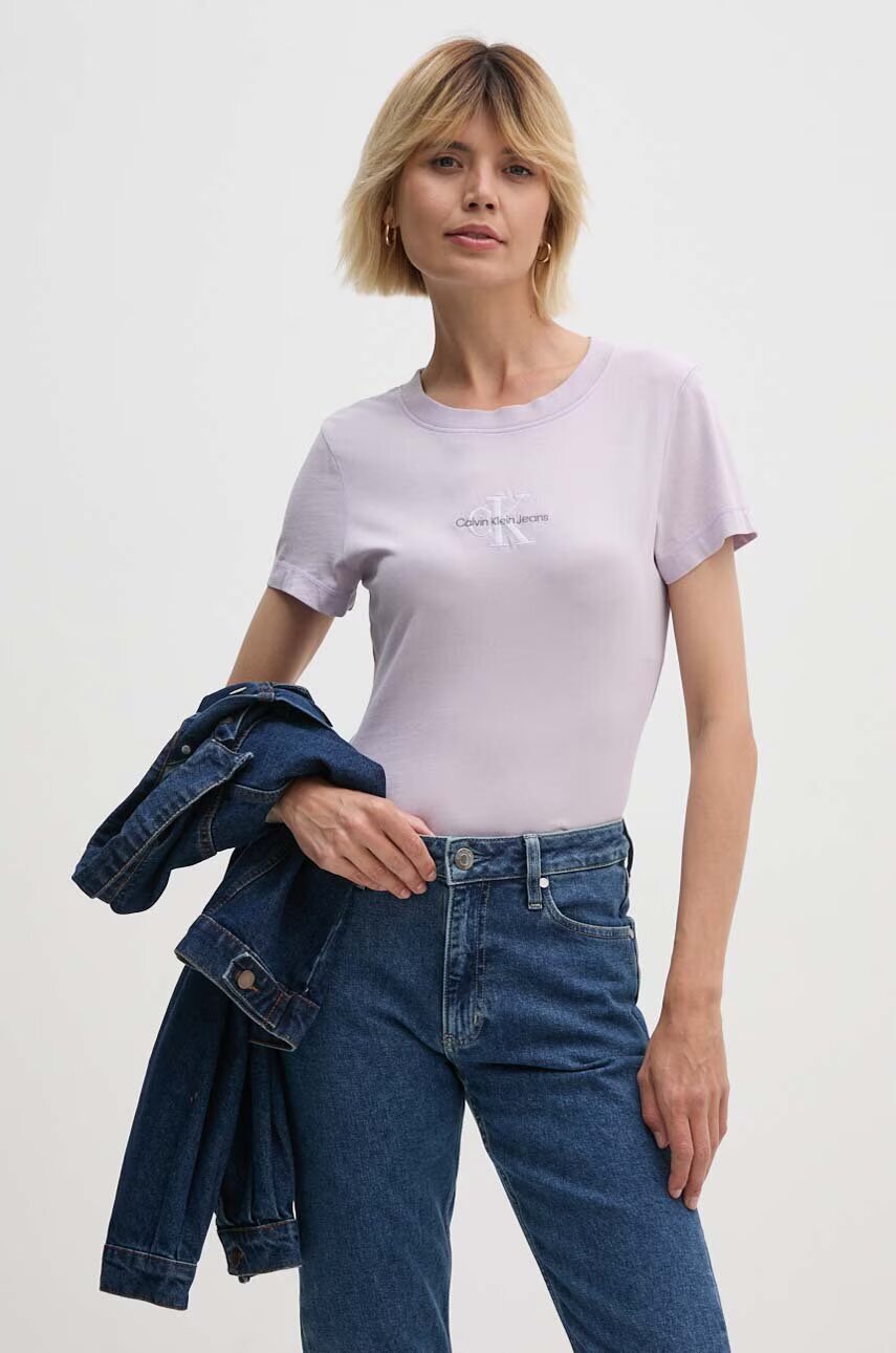 CALVIN KLEIN JEANS Памучна тениска