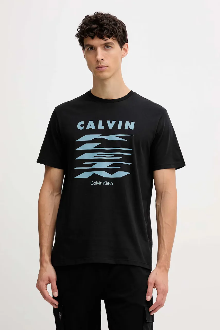 CALVIN KLEIN JEANS Памучна тениска