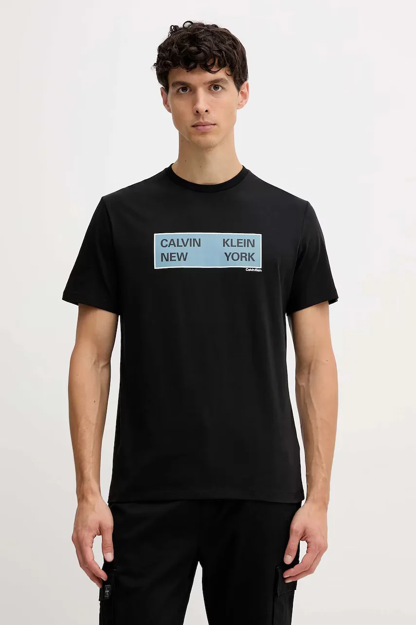 CALVIN KLEIN JEANS Памучна тениска