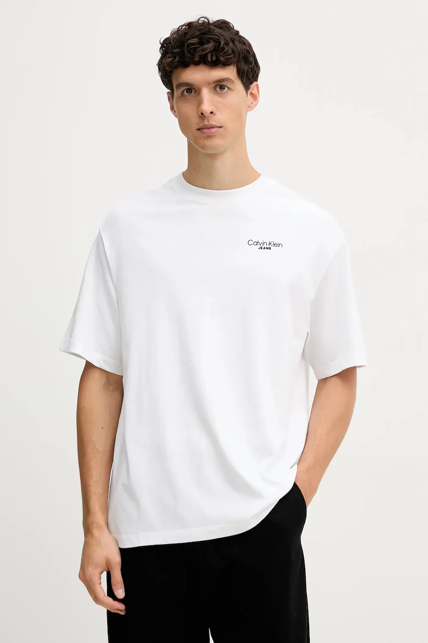 CALVIN KLEIN JEANS Памучна тениска