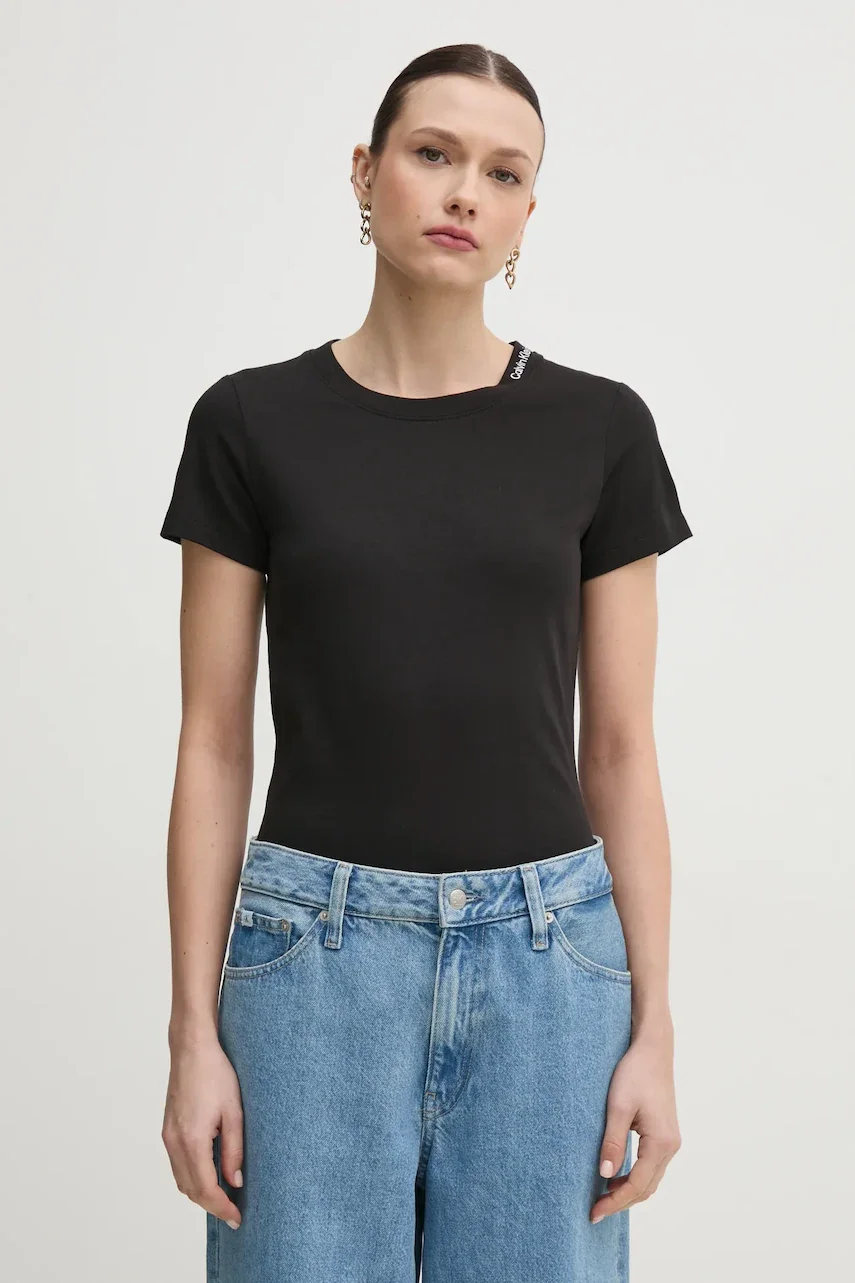 CALVIN KLEIN JEANS Памучна тениска