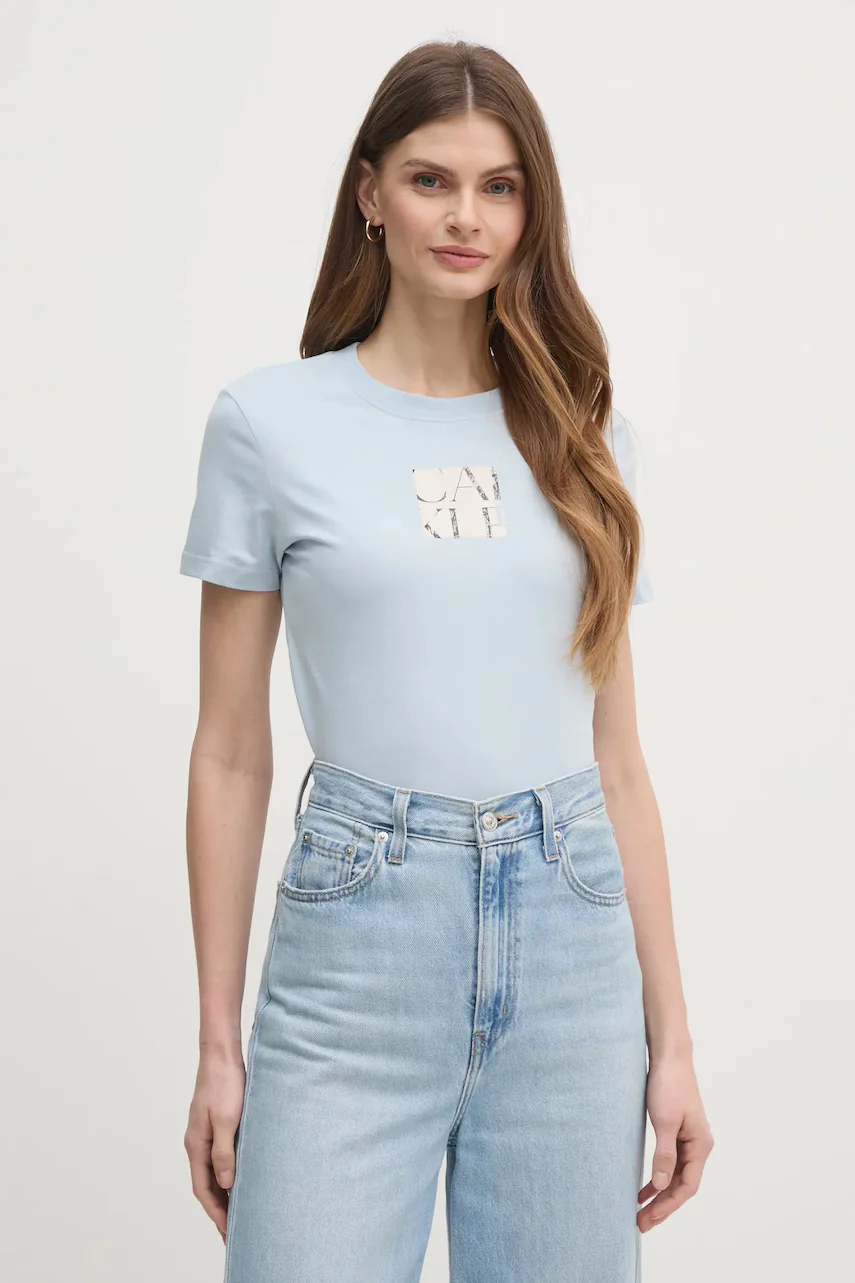 CALVIN KLEIN JEANS Памучна тениска