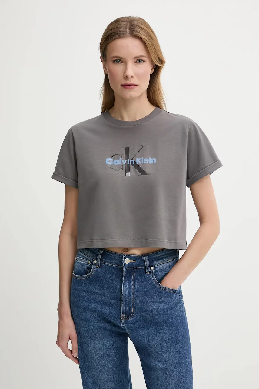 CALVIN KLEIN JEANS Памучна тениска