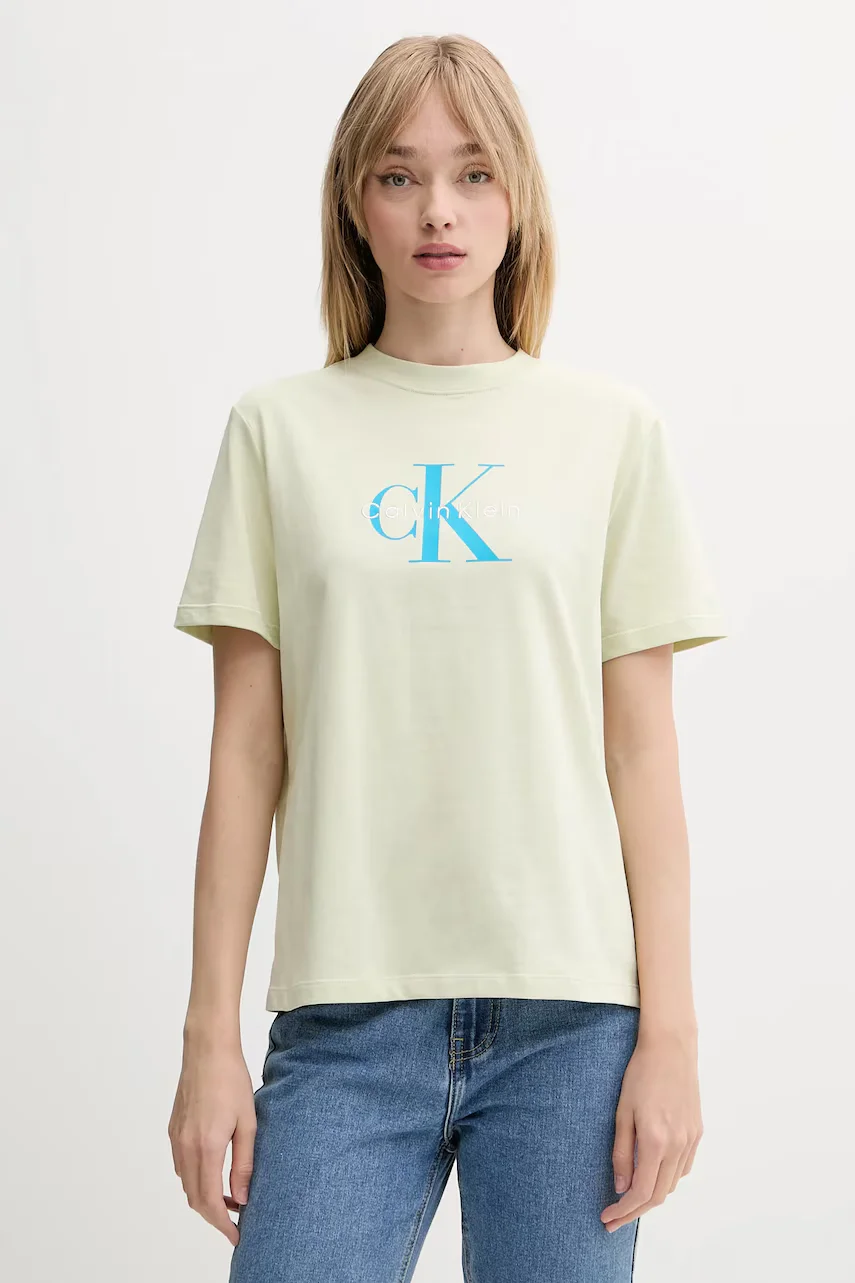 CALVIN KLEIN JEANS Памучна тениска