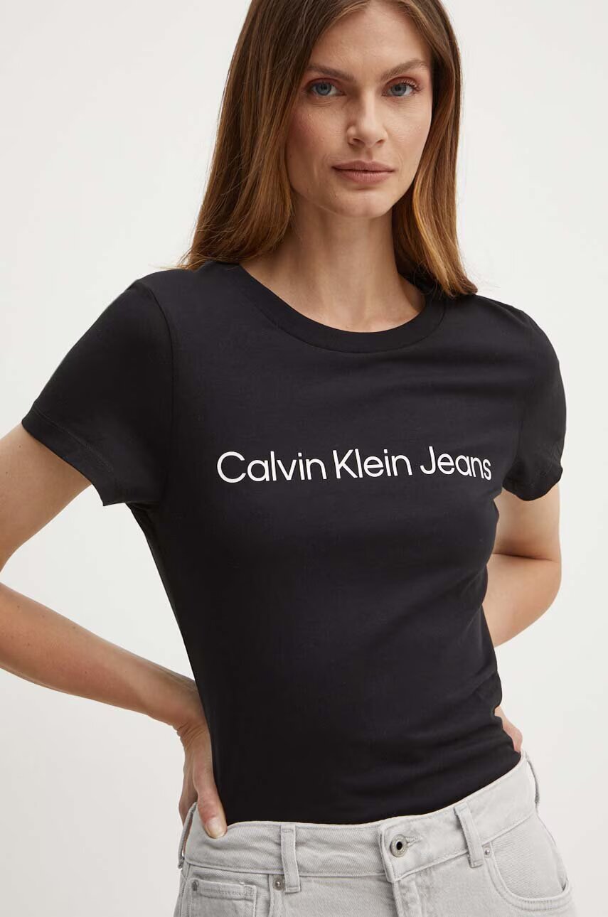 CALVIN KLEIN JEANS Памучна тениска