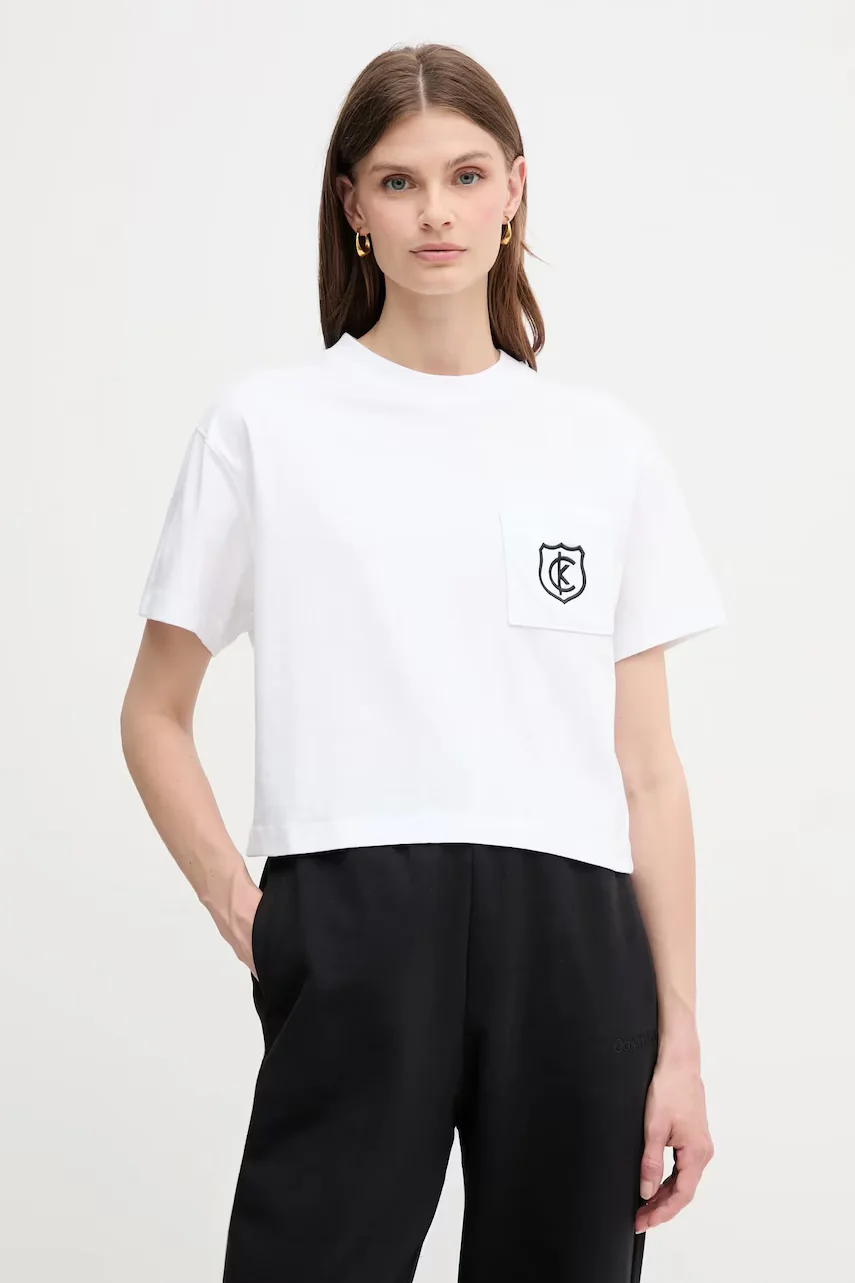 CALVIN KLEIN JEANS Памучна тениска
