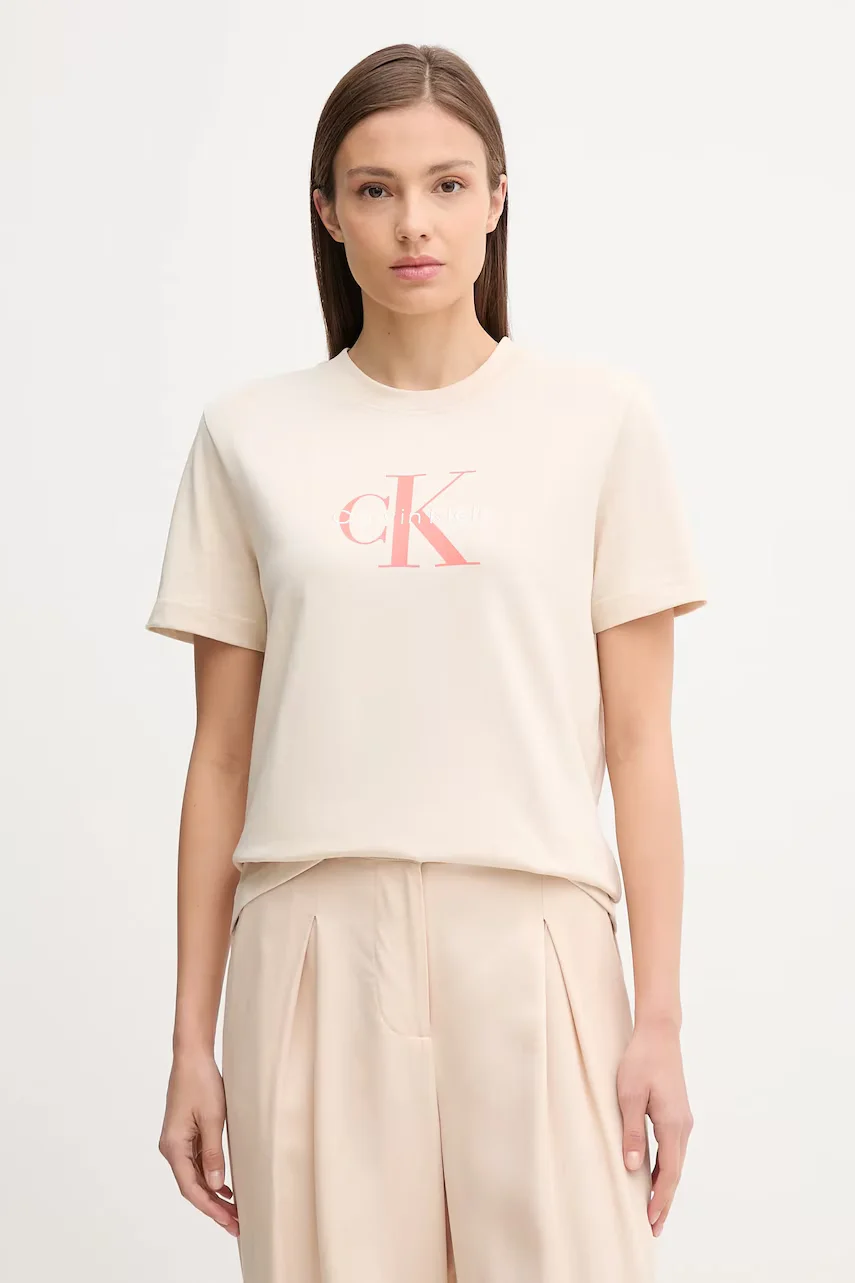 CALVIN KLEIN JEANS Памучна тениска