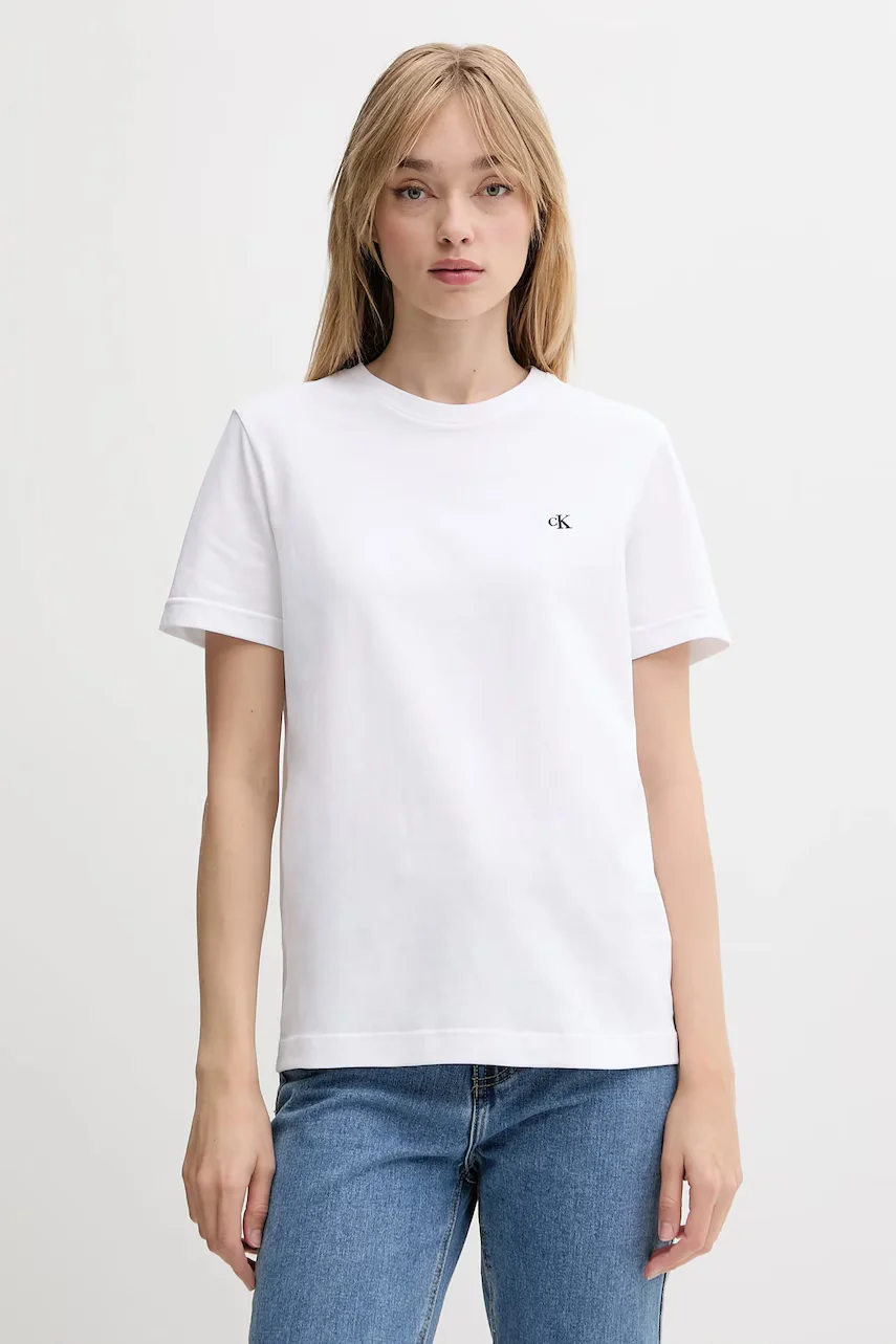 CALVIN KLEIN JEANS Памучна тениска