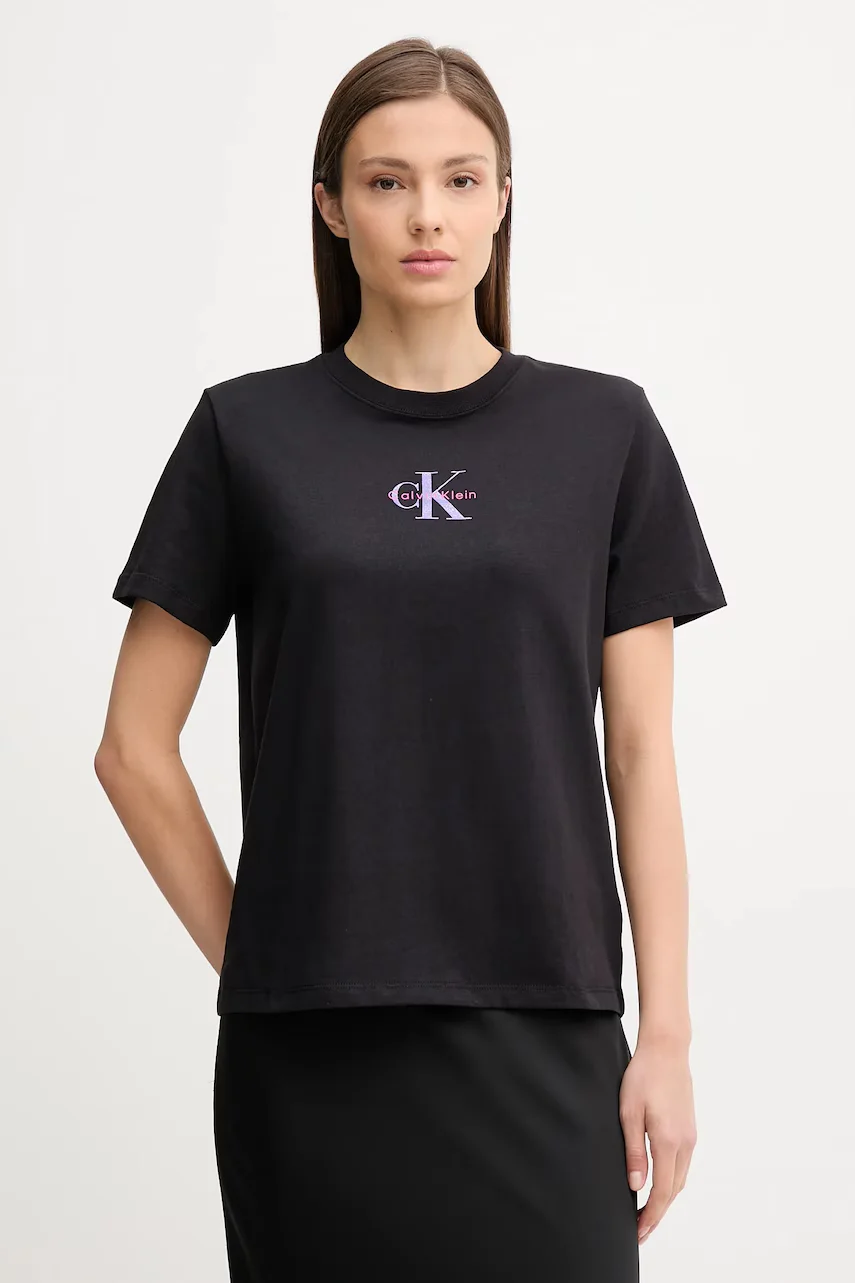 CALVIN KLEIN JEANS Памучна тениска