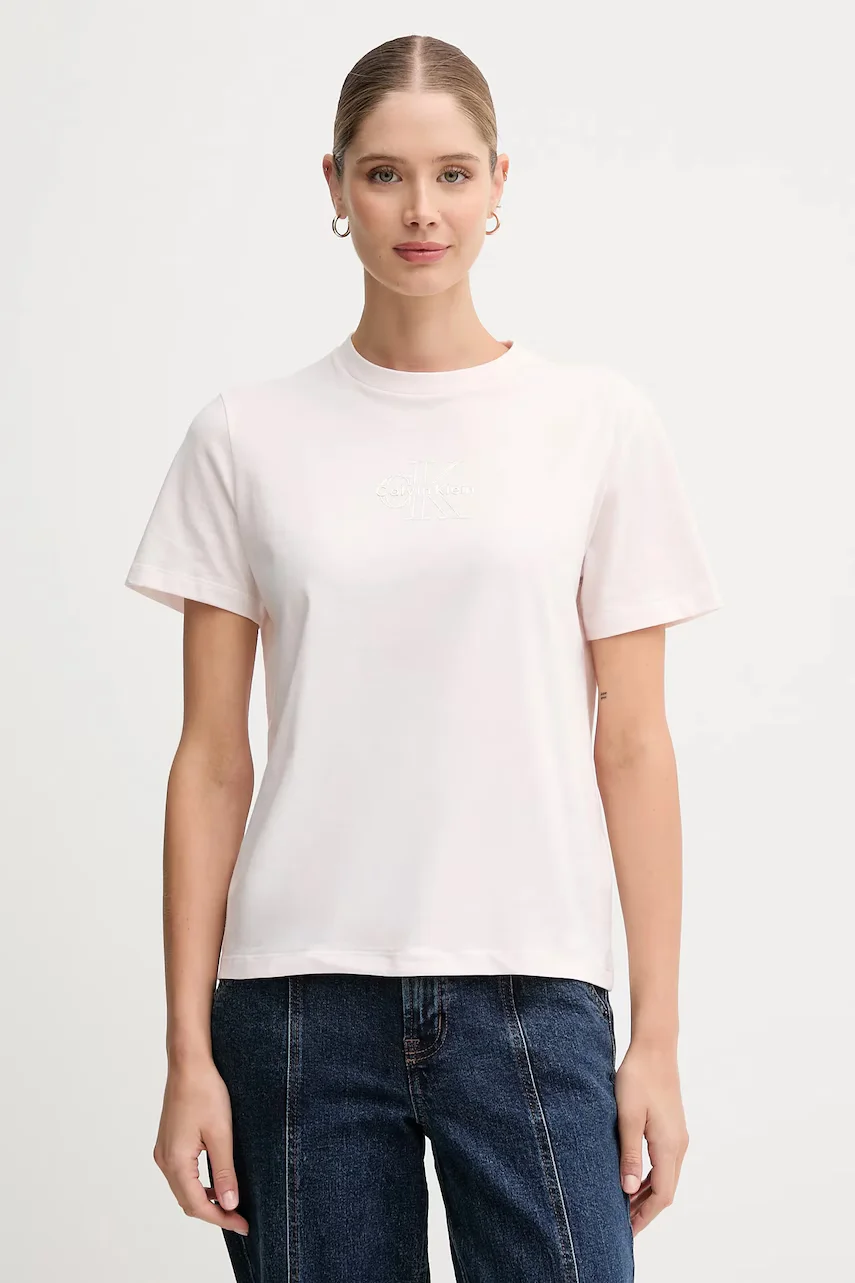 CALVIN KLEIN JEANS Памучна тениска