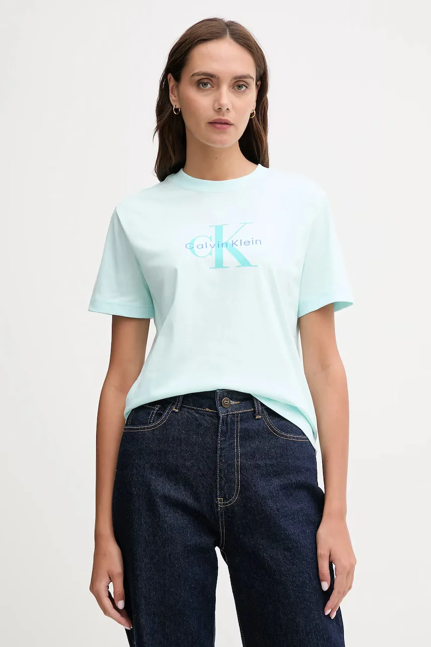 CALVIN KLEIN JEANS Памучна тениска