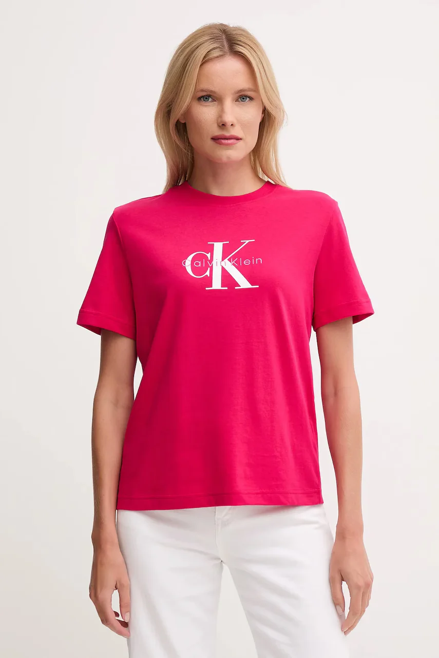 CALVIN KLEIN JEANS Памучна тениска