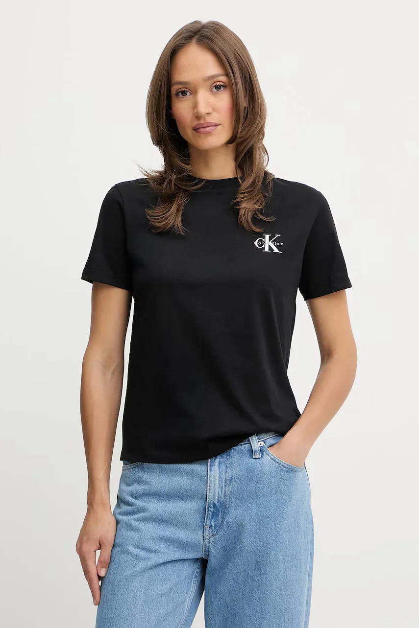 CALVIN KLEIN JEANS Памучна тениска