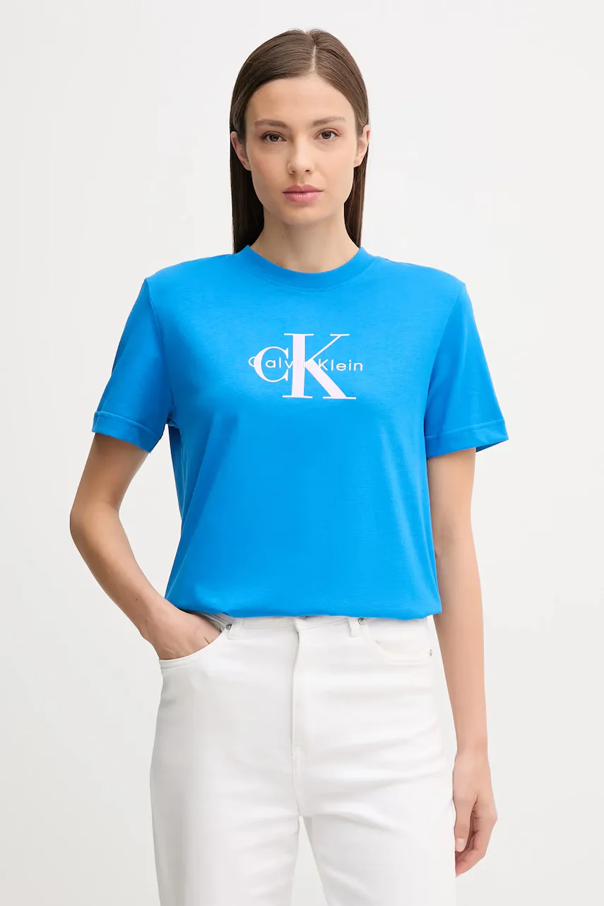 CALVIN KLEIN JEANS Памучна тениска