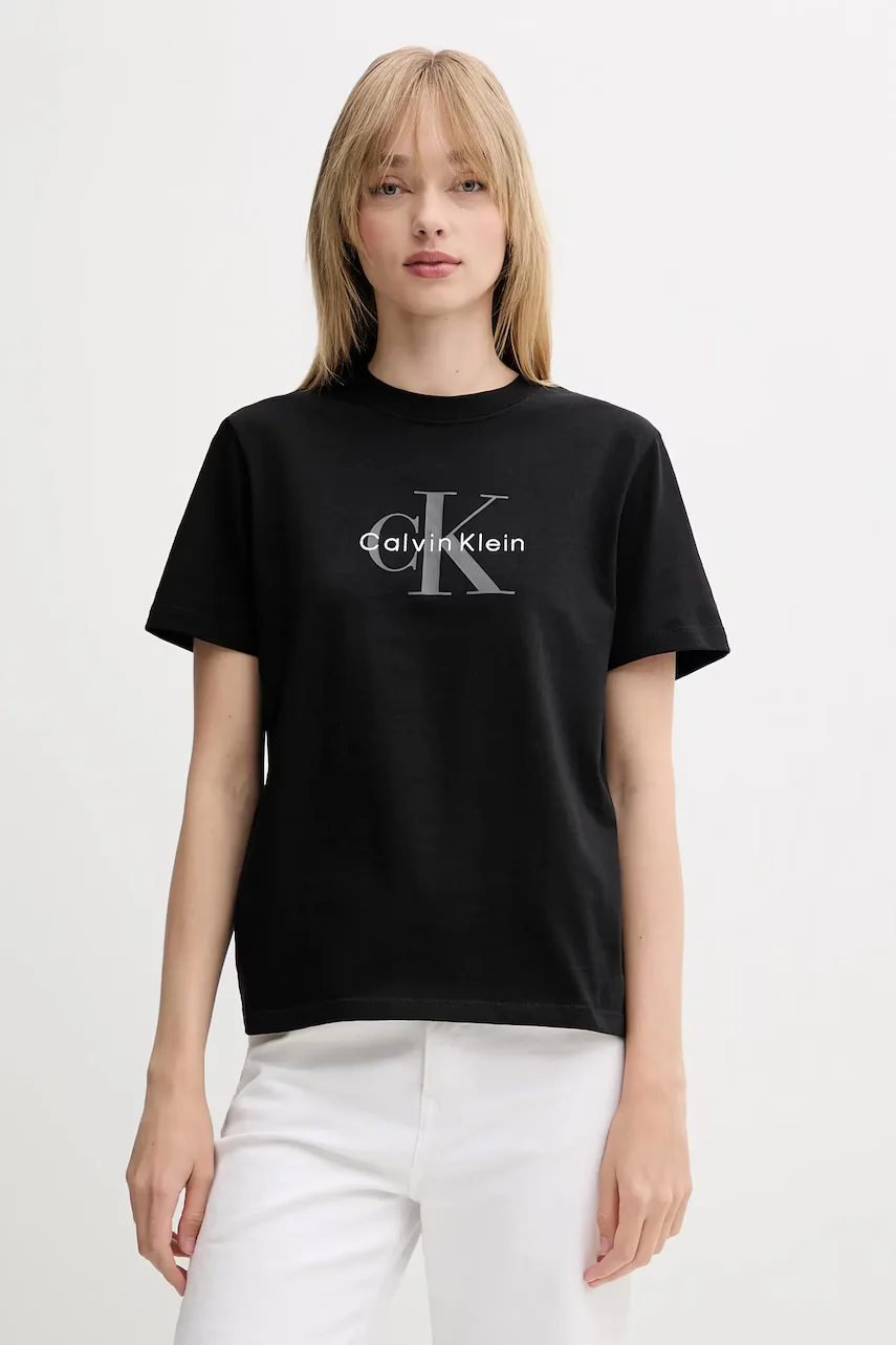 CALVIN KLEIN JEANS Памучна тениска