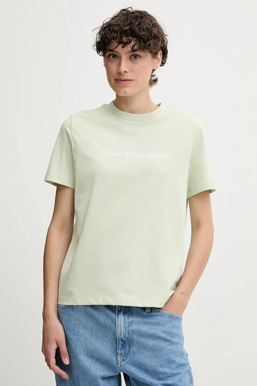 CALVIN KLEIN JEANS Памучна тениска