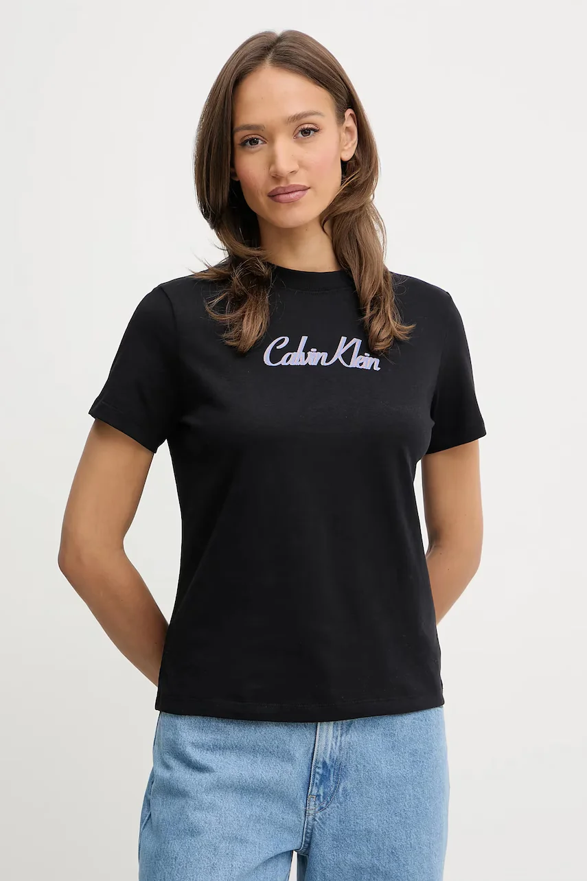 CALVIN KLEIN JEANS Памучна тениска