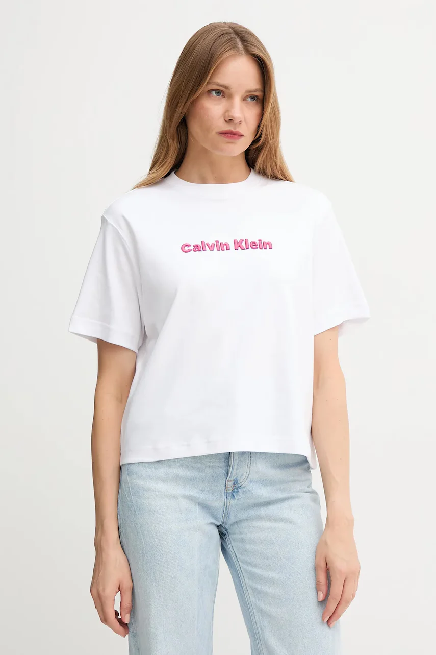 CALVIN KLEIN JEANS Памучна тениска