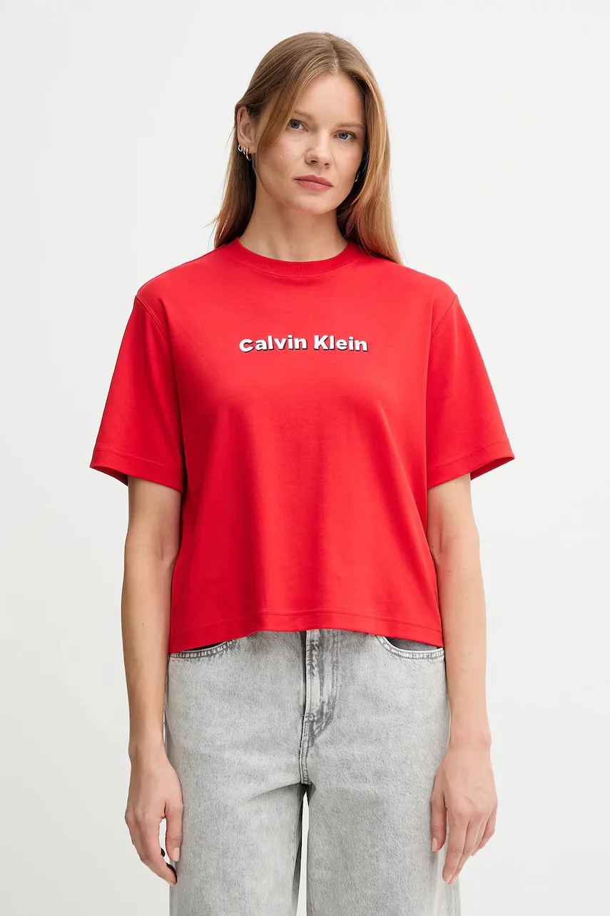 CALVIN KLEIN JEANS Памучна тениска