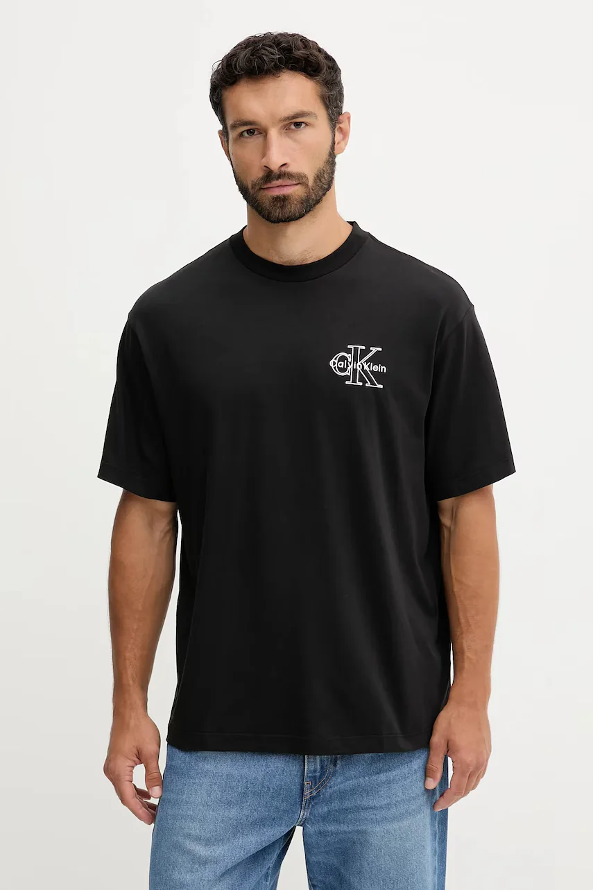 CALVIN KLEIN JEANS Памучна тениска
