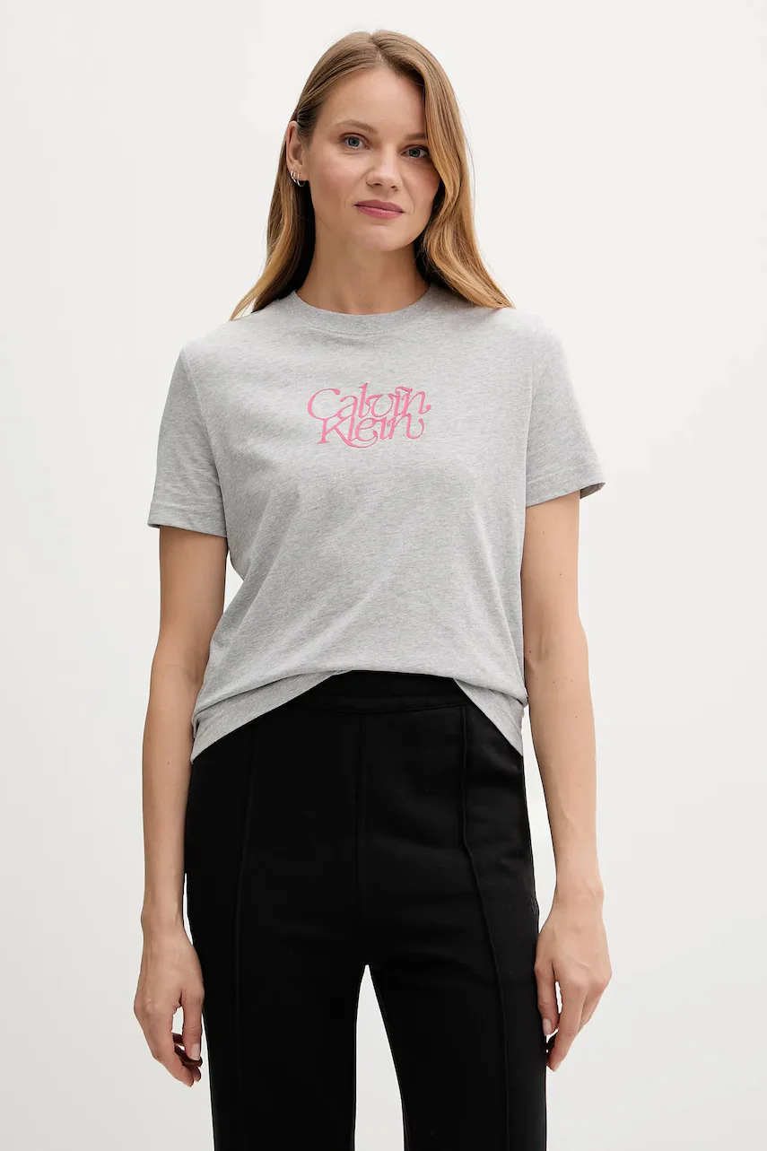 CALVIN KLEIN JEANS Памучна тениска