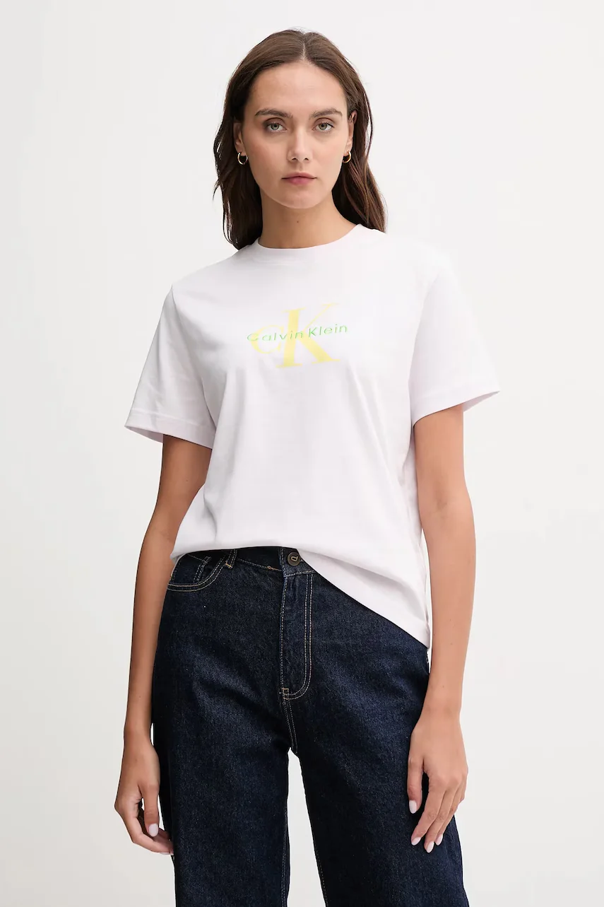 CALVIN KLEIN JEANS Памучна тениска