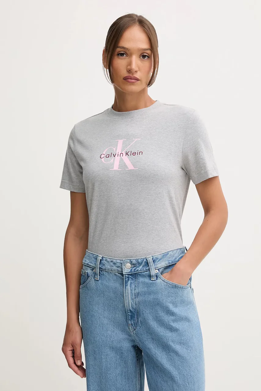 CALVIN KLEIN JEANS Памучна тениска